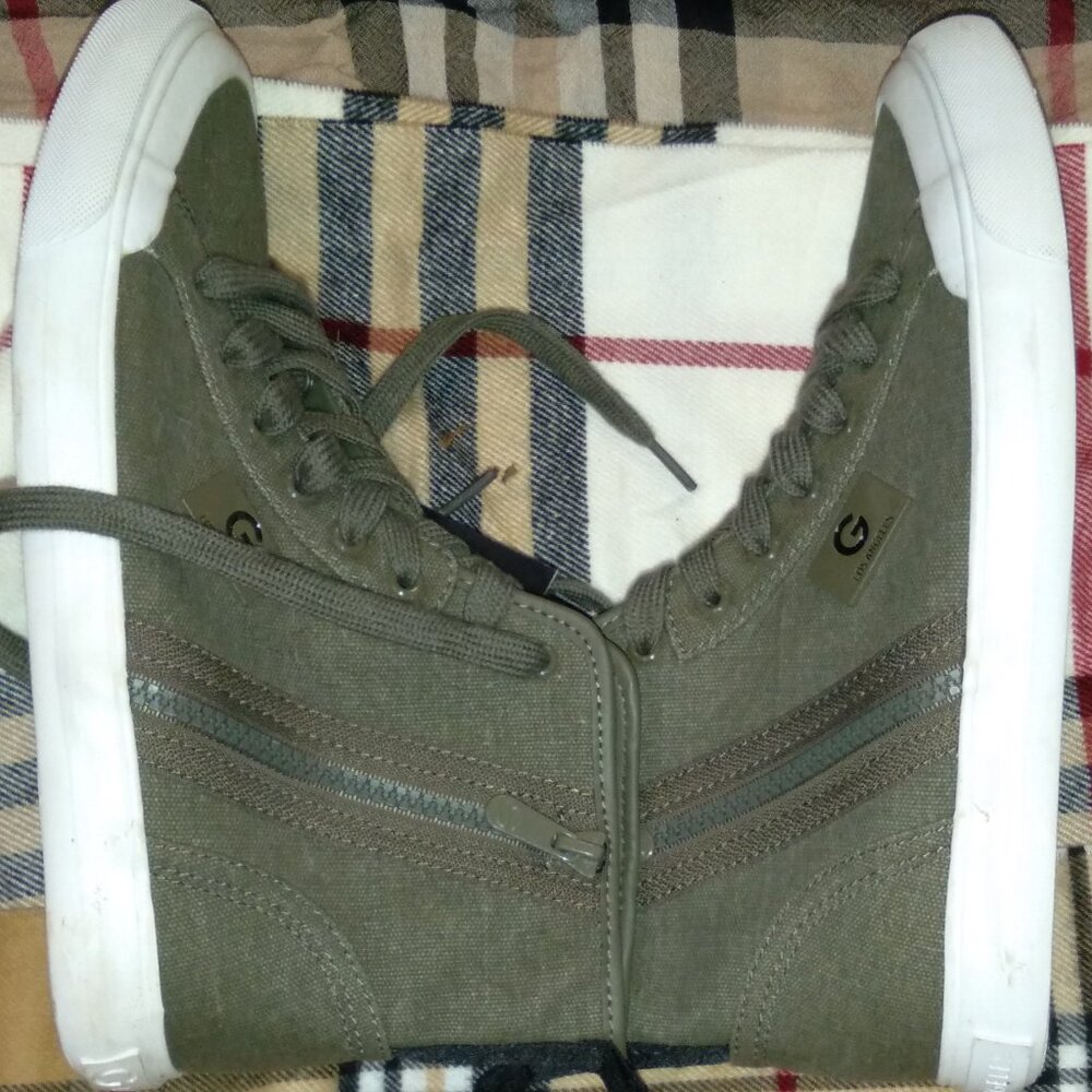 G by Guess high-top canvas sneakers